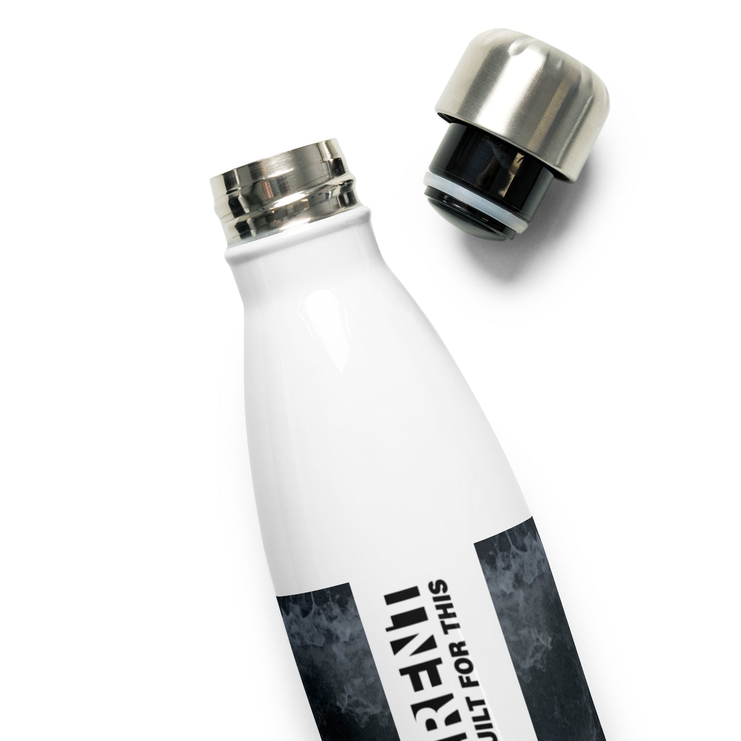 'Built For This' Stainless Steel Water Bottle