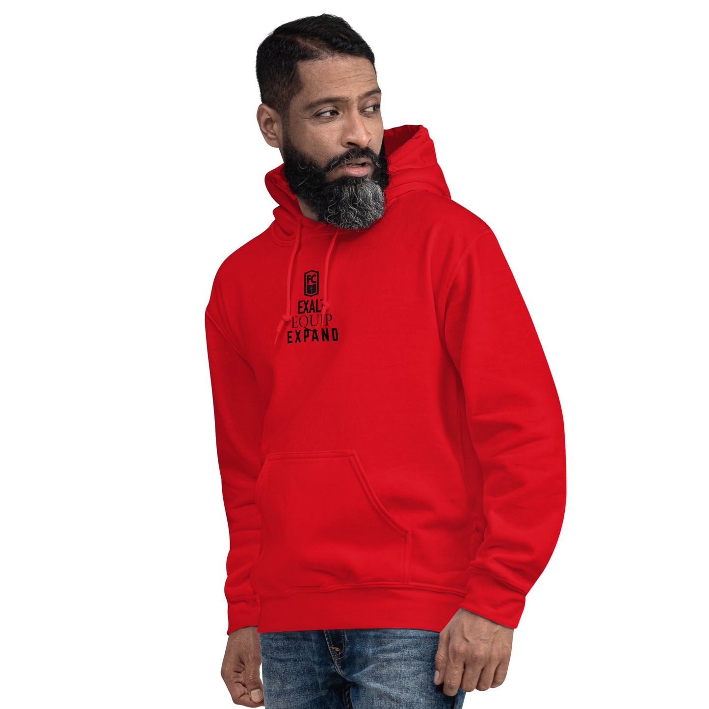 Ultra Plush Hoodie - Foundation Mission in Red