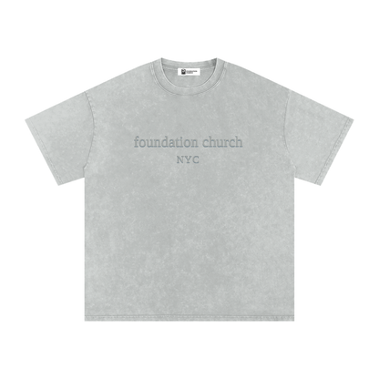 Oversized Snow Washed Tee
