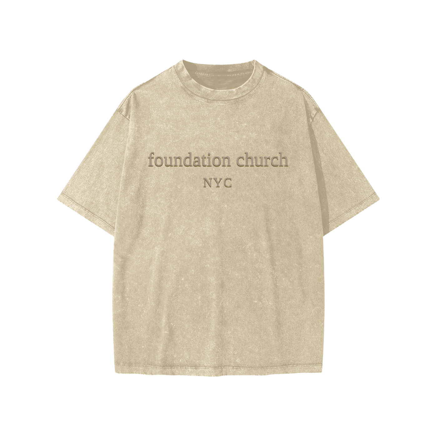 Kid's Oversized Snow Washed Tee