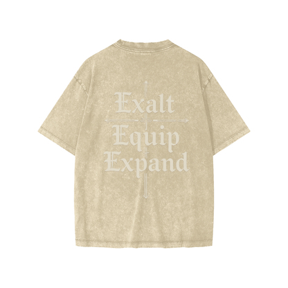 Kid's Oversized Snow Washed Tee