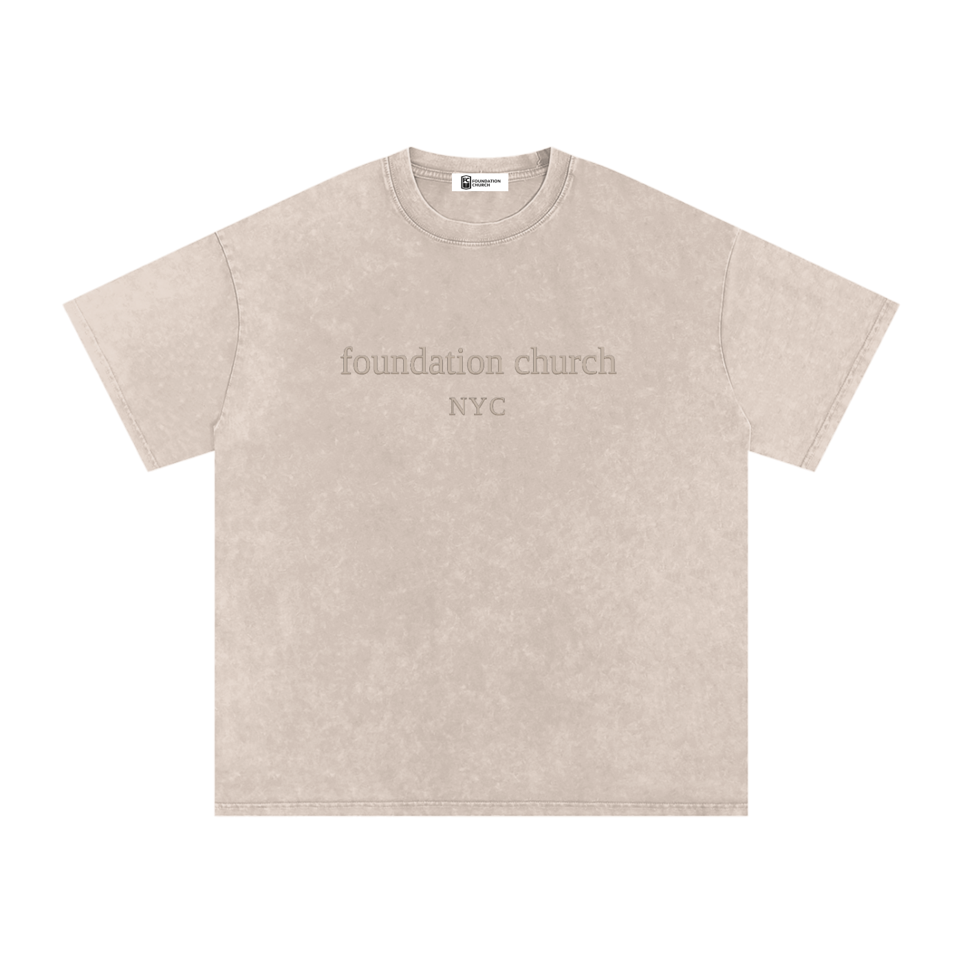 Oversized Snow Washed Tee