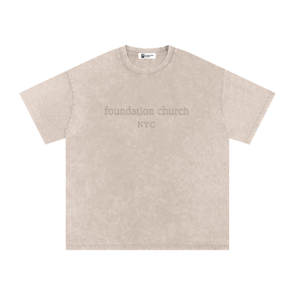 Oversized Snow Washed Tee