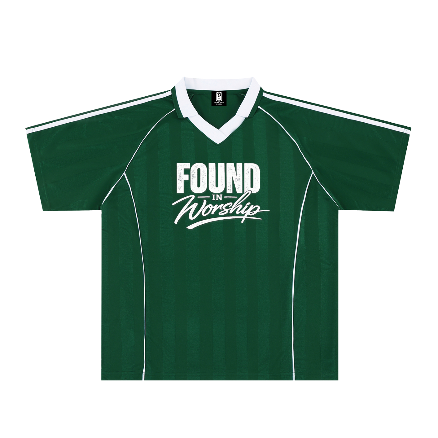 Found in Worship: Collared Soccer Jersey