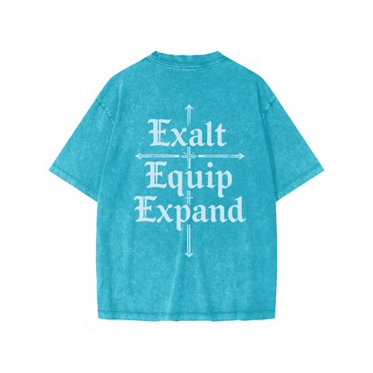 Kid's Oversized Snow Washed Tee
