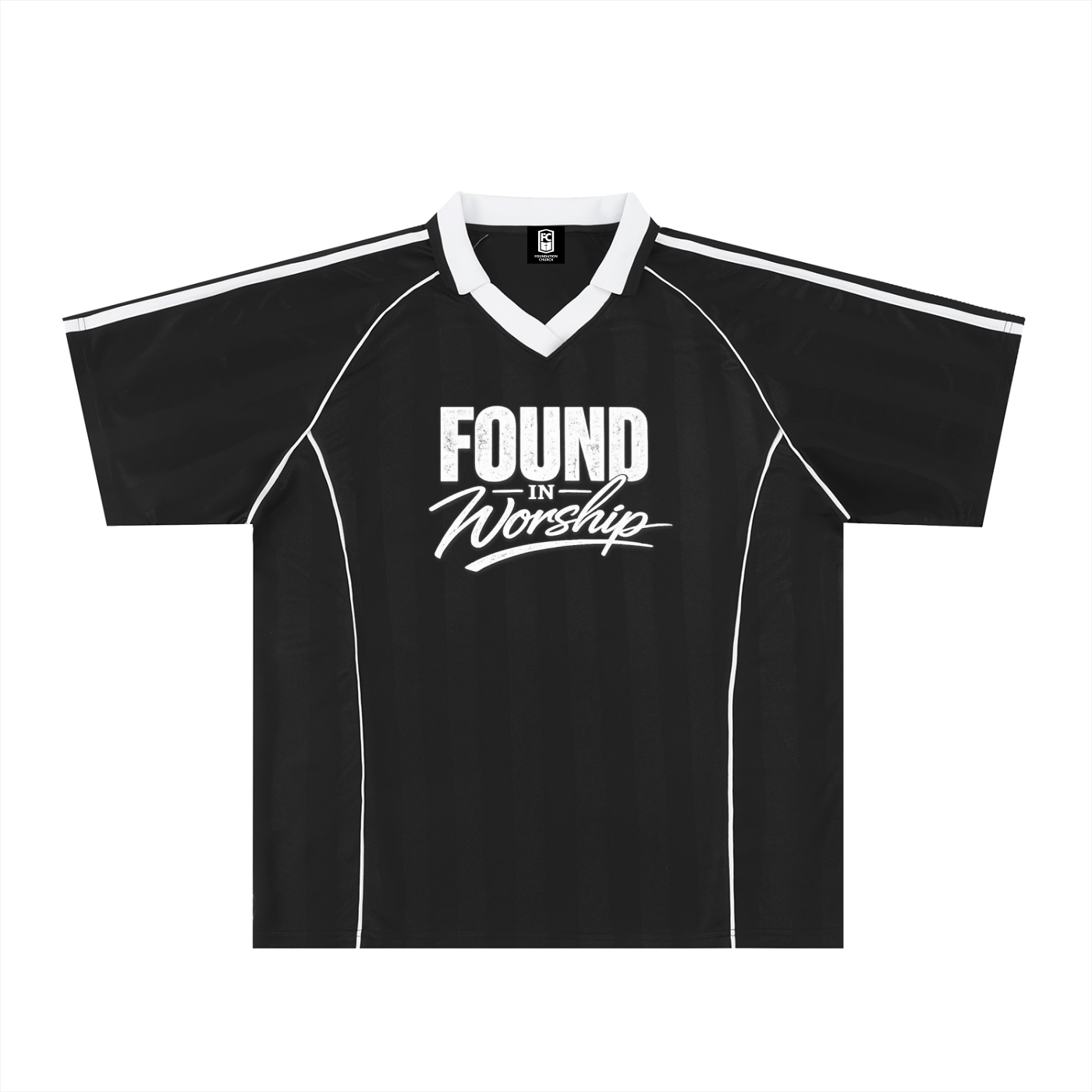 Found in Worship: Collared Soccer Jersey