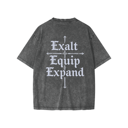 Kid's Oversized Snow Washed Tee