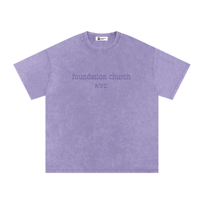 Oversized Snow Washed Tee