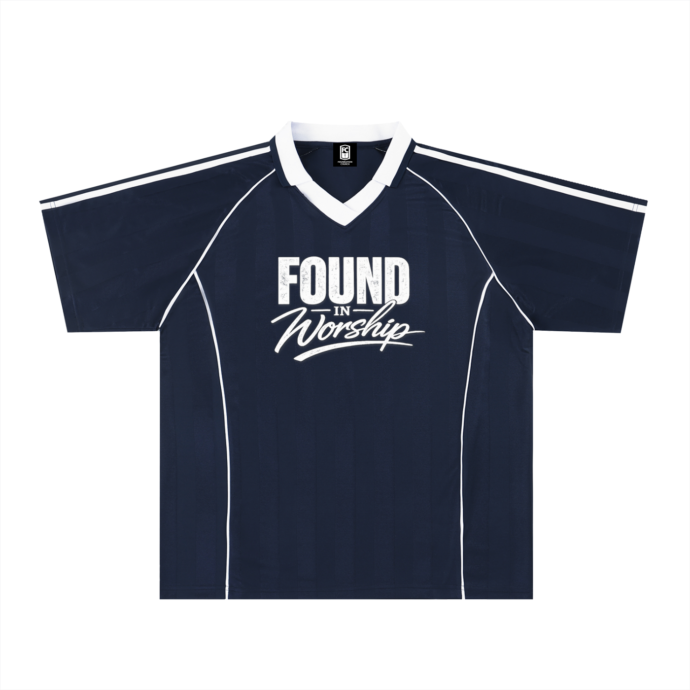 Found in Worship: Collared Soccer Jersey