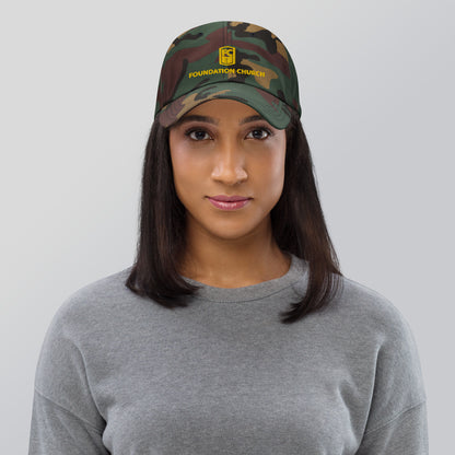 Camo 'Dad Hat' - Foundation Church