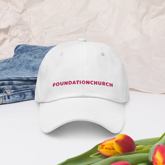 Light Colour 'Dad Hat' - Foundation Church