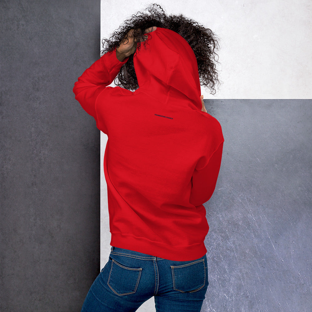 Ultra Plush Hoodie - Foundation Mission in Red