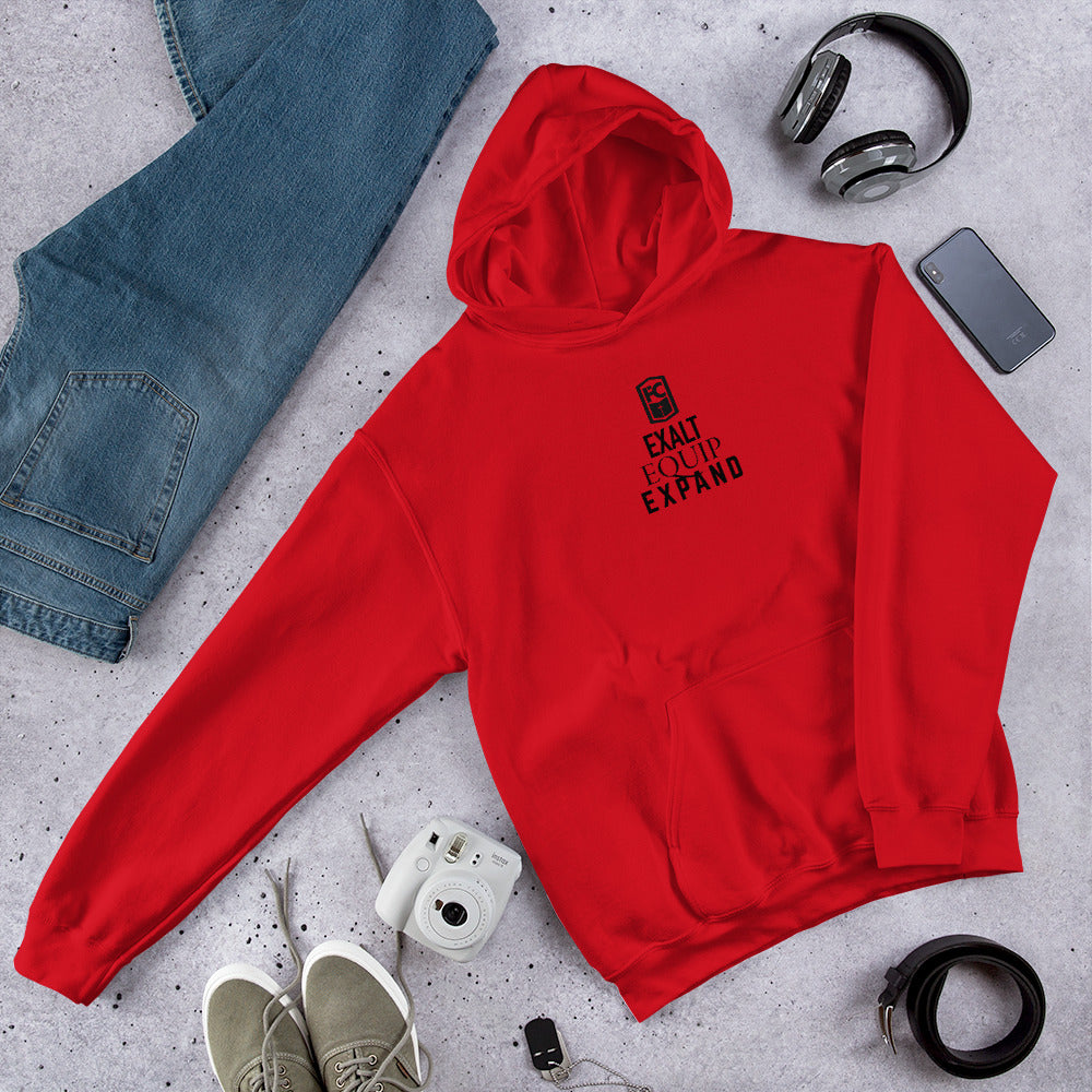 Ultra Plush Hoodie - Foundation Mission in Red